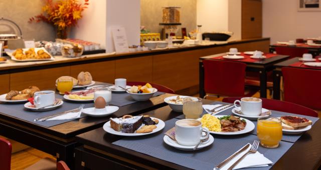 Best Western Hotel Major Breakfast Room
