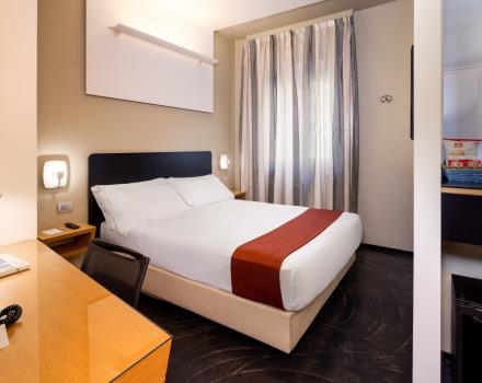 Elegant and welcoming rooms at the 4-star Best Western Major Hotel in the center of Milan.