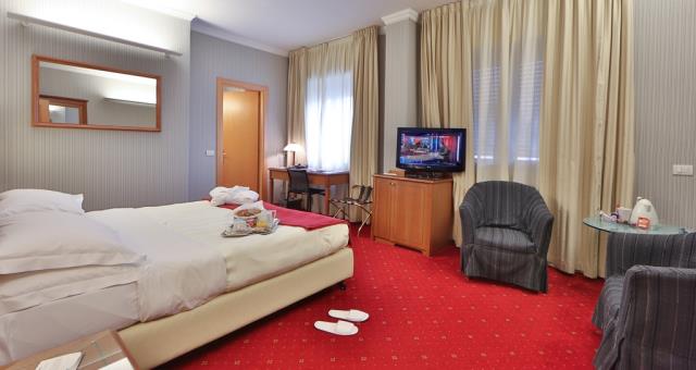 Book your stay at the Best Western Hotel Major in Milano and discover our Superior rooms with Jacuzzi