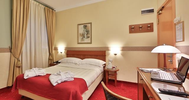 Camere dal design sobrio ed elegante dotate di tutti i confort al Best Western Hotel Major a Milano centro.